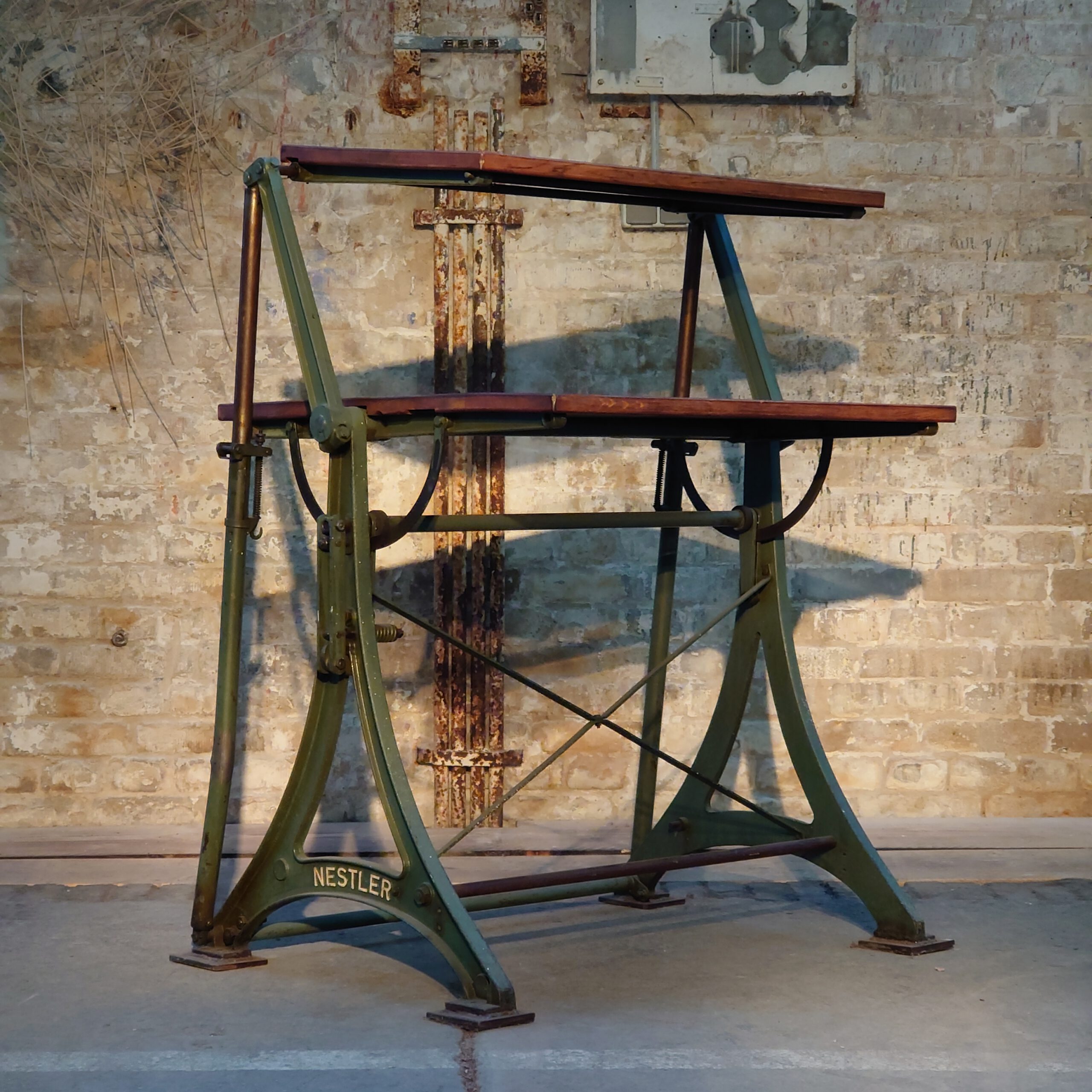 Industrial Drawing Table Nestler